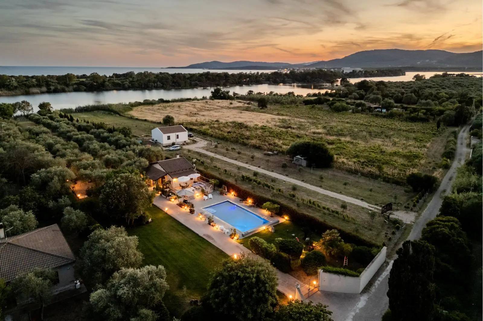 villa con piscina vendita alghero